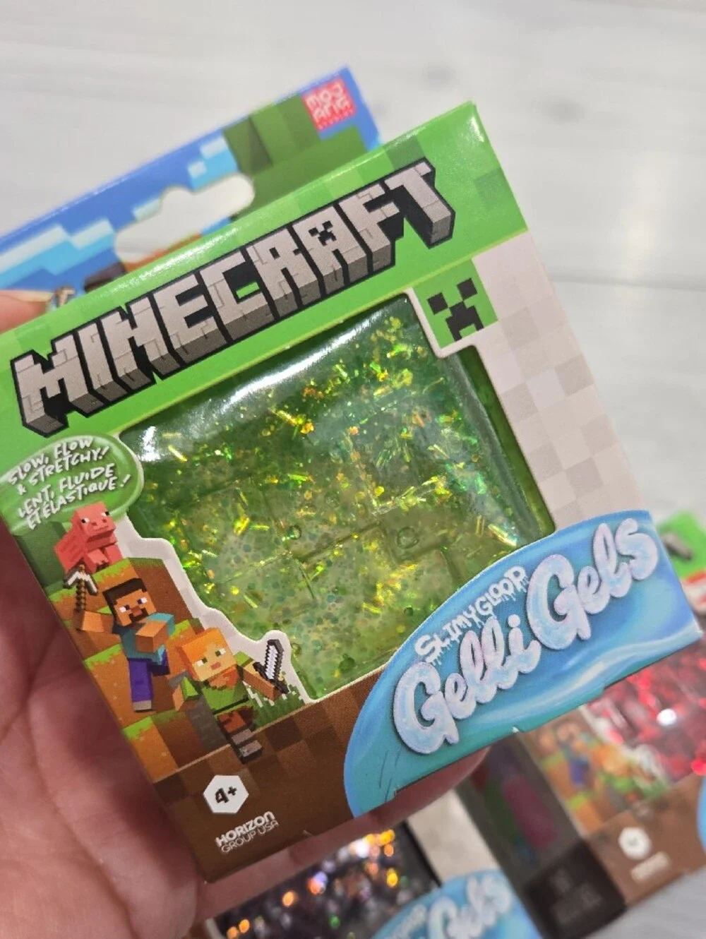 Minecraft Gelli Gels - Creeper, TNT, And Enderman